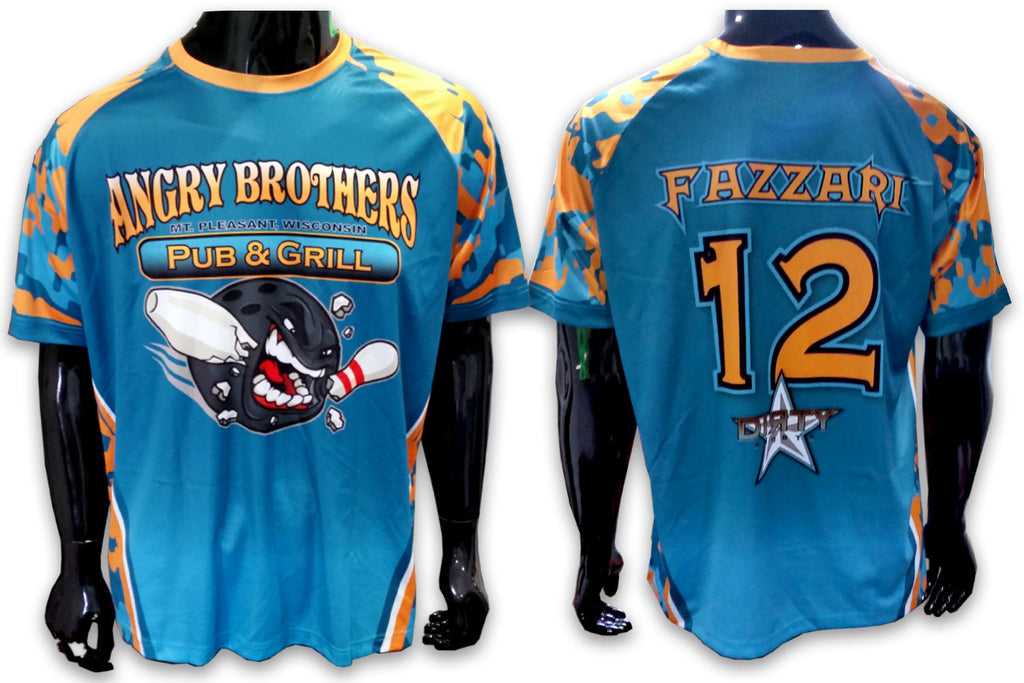 Angry Brother Pub & Grill - Custom Full-Dye Jersey