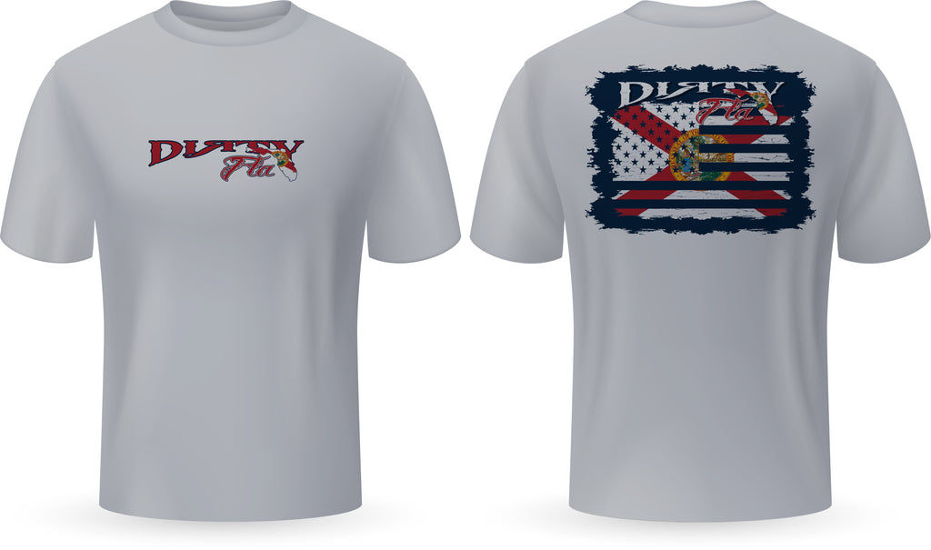 Dirty FLA State Flag - PartialDye Streetwear