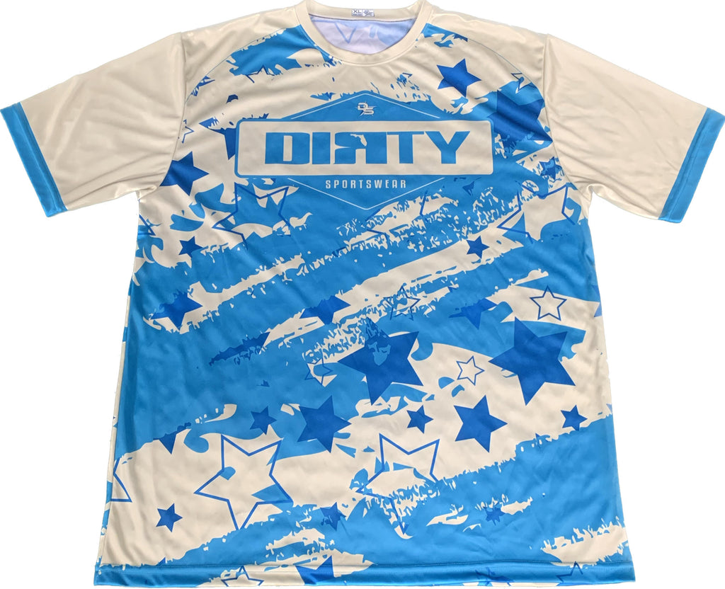 DIRTY STARS CREAM AND TEAL