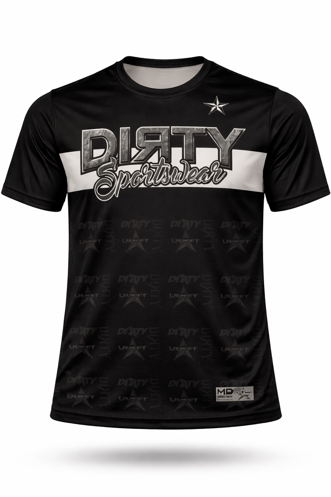 Dirty Sports Star Short Sleeve- Black
