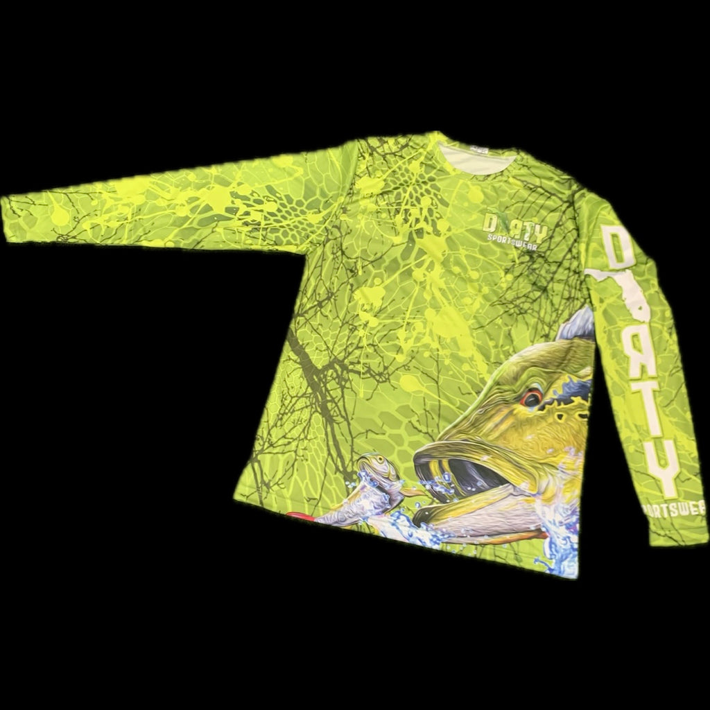 LONG SLEEVE KRYPTEK PEACOCK BASS