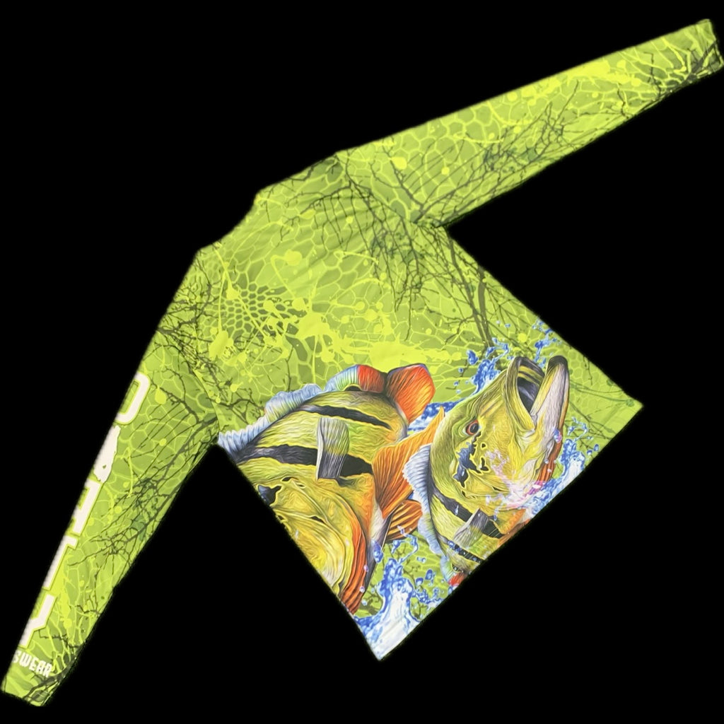 LONG SLEEVE KRYPTEK PEACOCK BASS