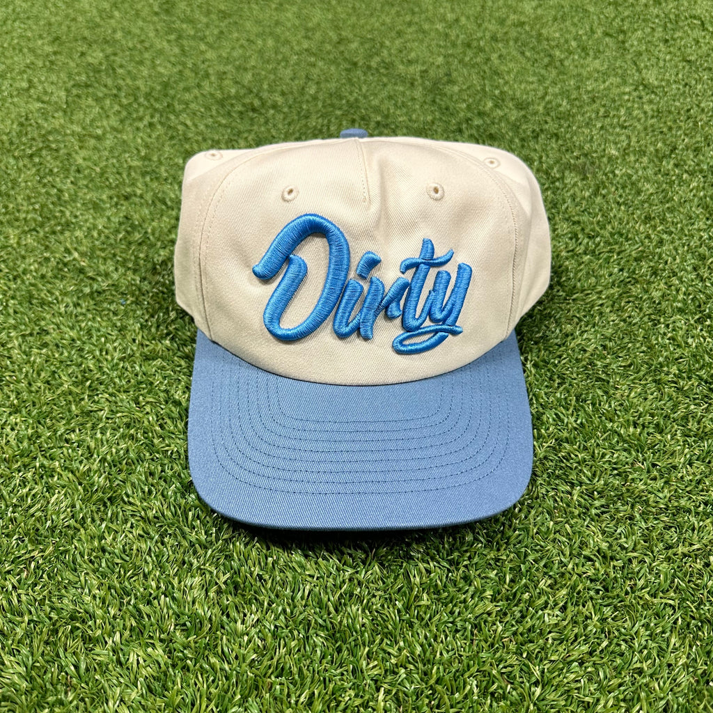 ‘Dirty’ Script Embroidered Cap
