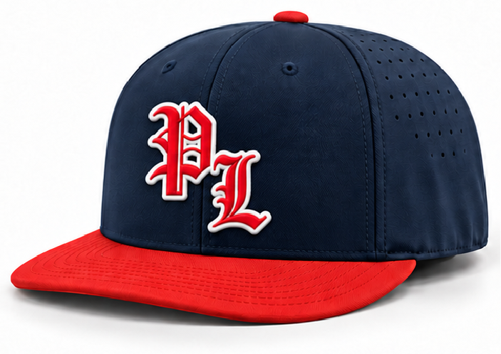 PL HAT NAVY/RED