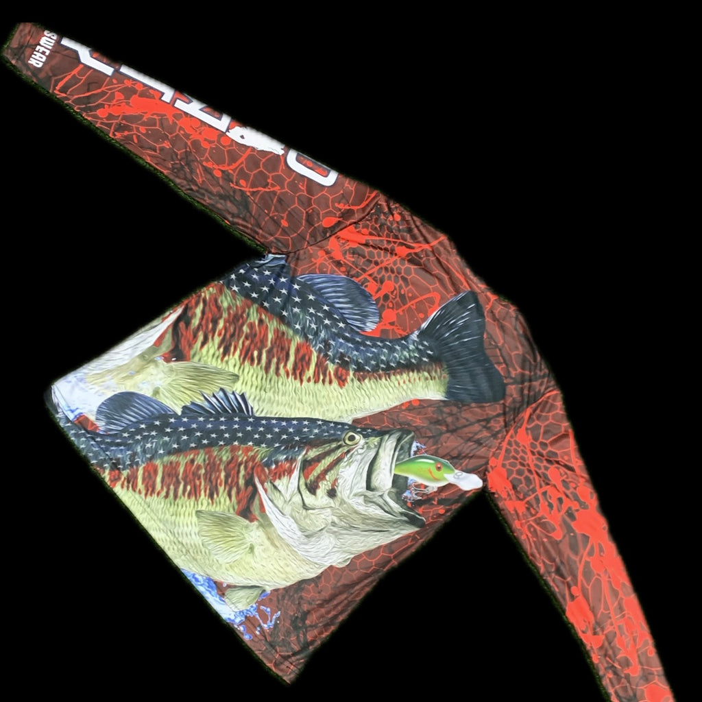 LONG SLEEVE KRYPTEK USA BASS