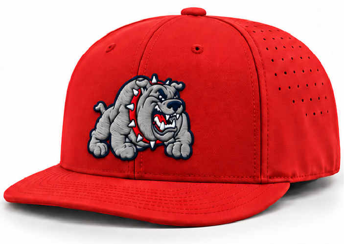 BULLDOG HAT RED