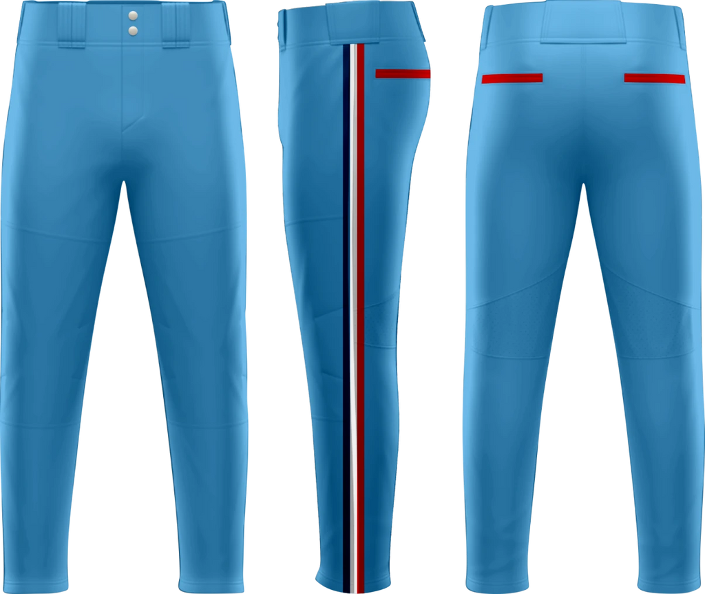 Bulldogs Sky Blue Long Baseball Pant