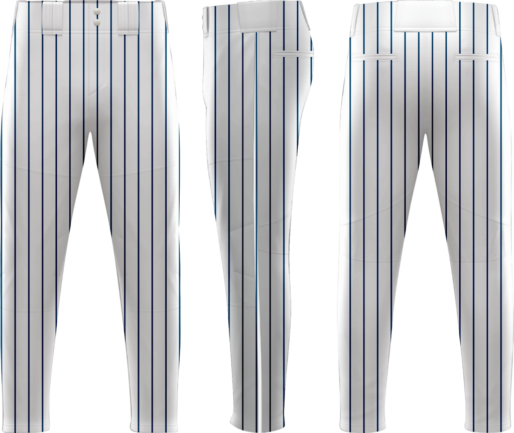Bulldogs White Stripes Long Baseball Pant