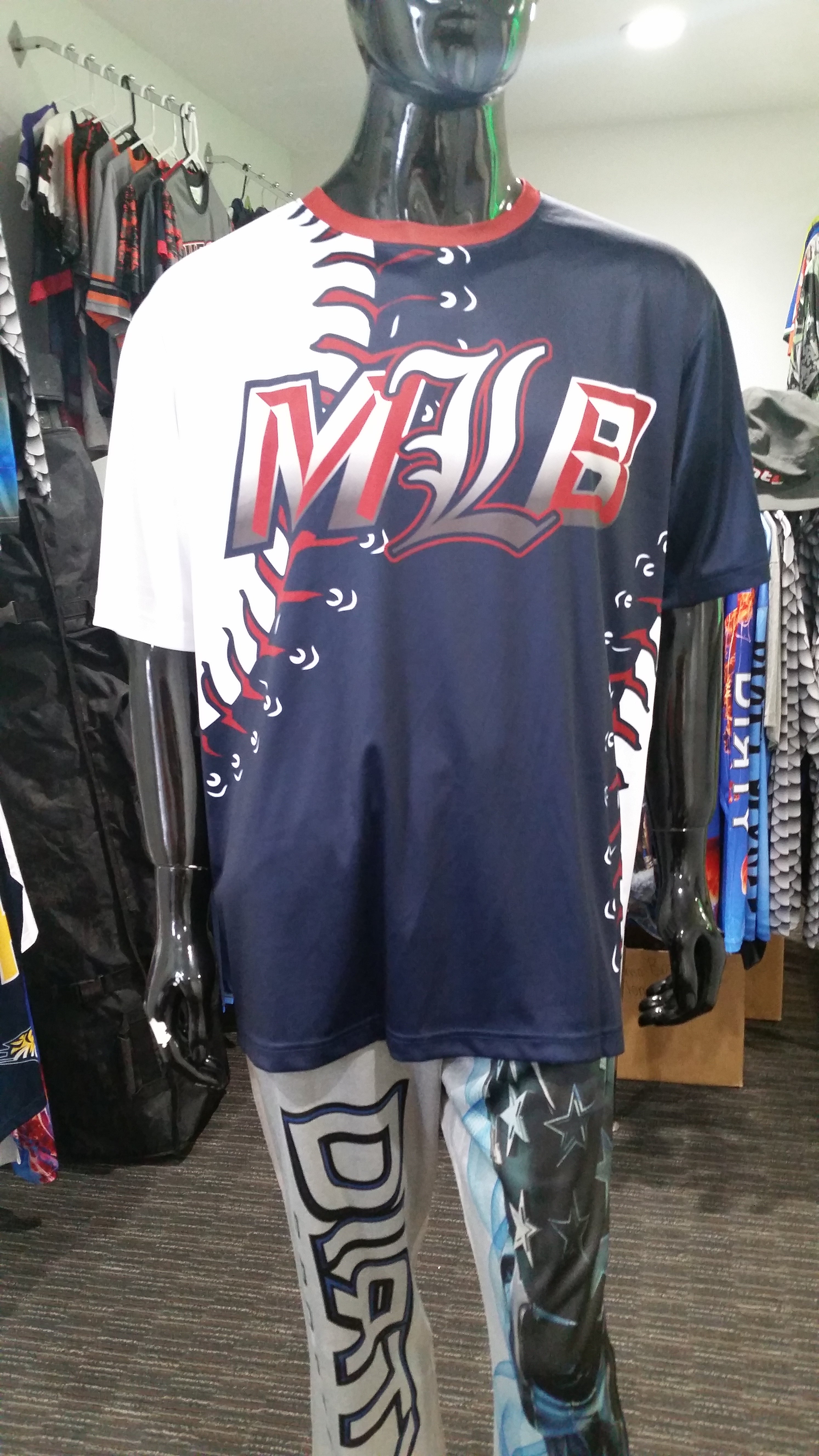 MLB; Patriotic - Custom Full-Dye Jersey - Dirty Sports Wear