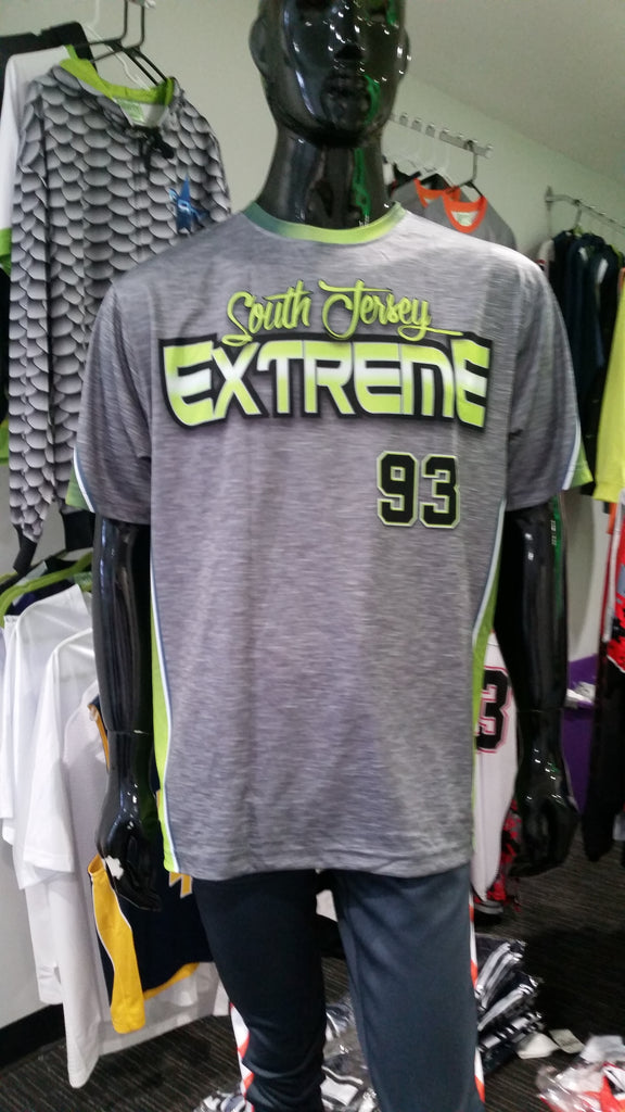 South Jersey Extreme, Heather Gray - Custom Full-Dye Jersey