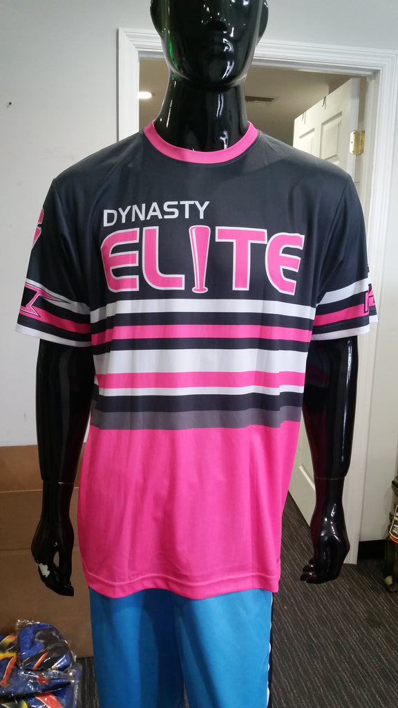 Dynasty Elite; Pink - Custom Full-Dye Jersey