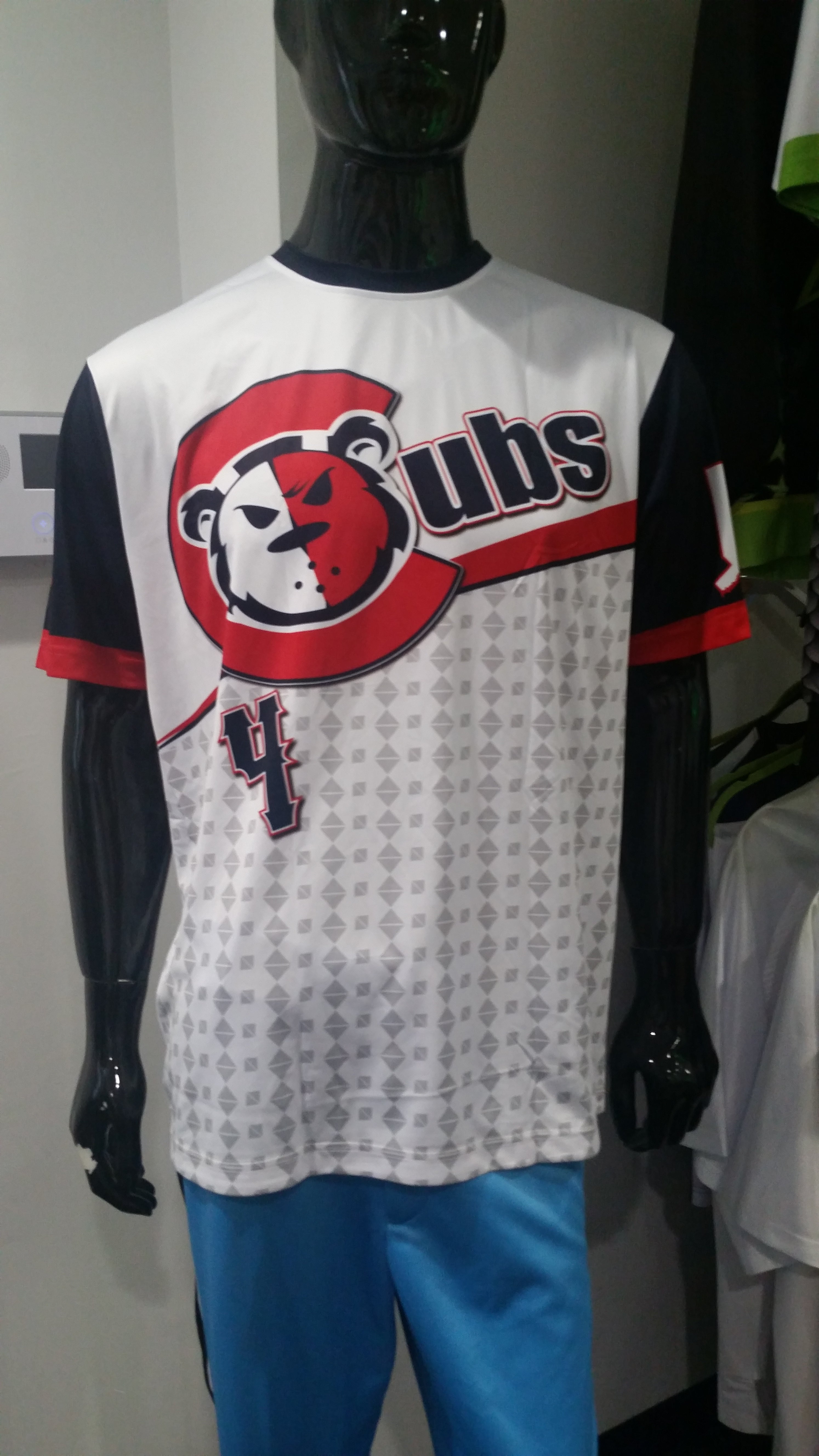 chicago cubs custom jersey