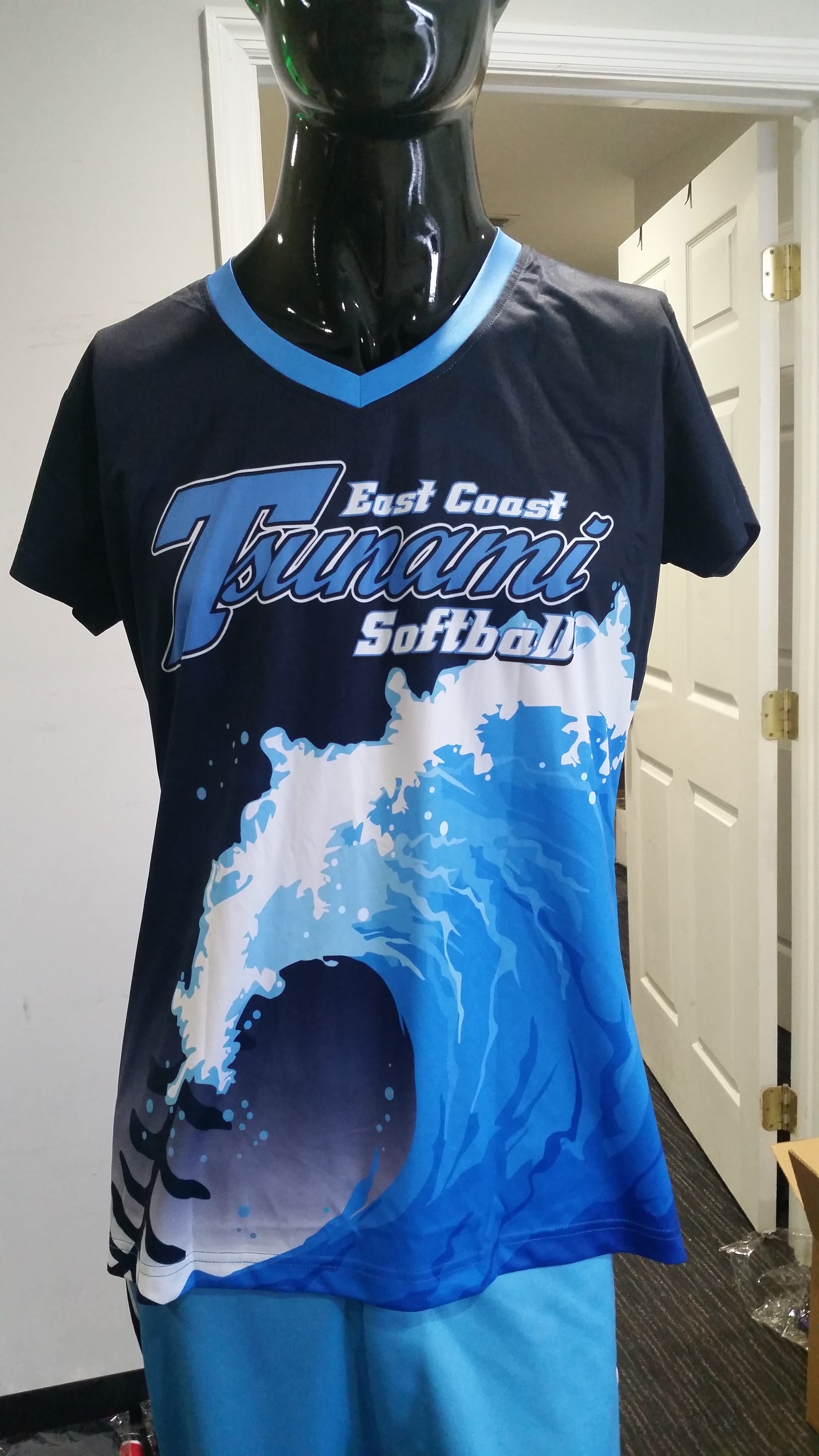 Tsunami Softball, Ladies - Custom Full-Dye Jersey - Dirty Sports Wear