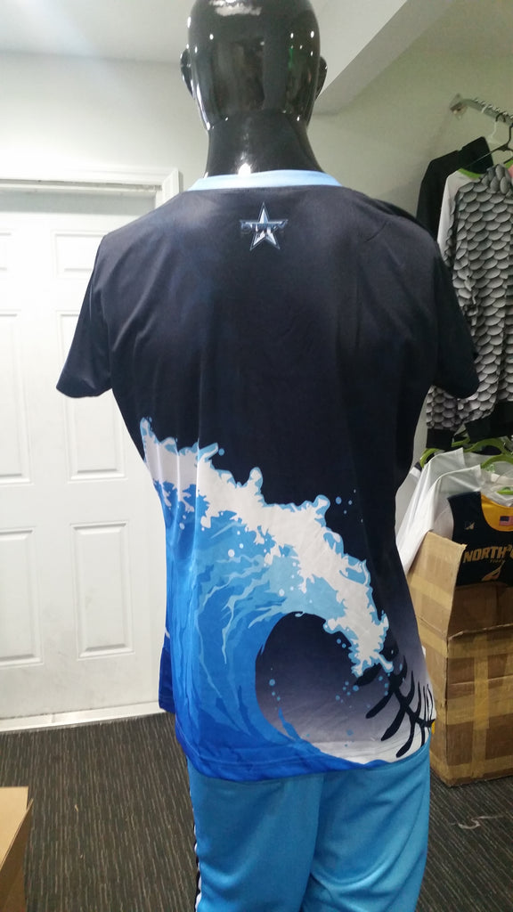 Tsunami Softball, Ladies - Custom Full-Dye Jersey