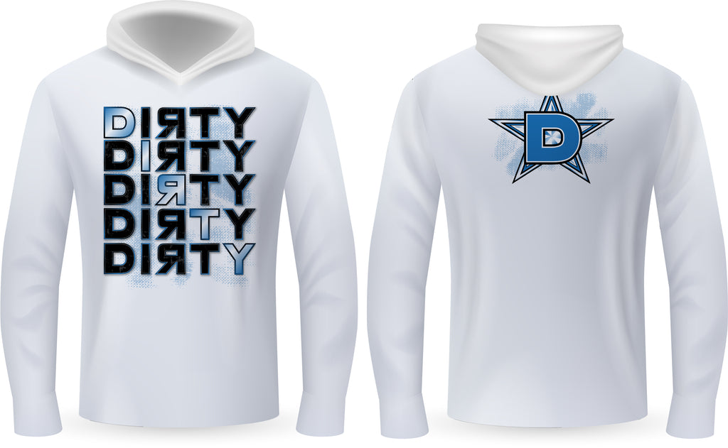 5 Dirtys, BLUE - PartialDye Streetwear
