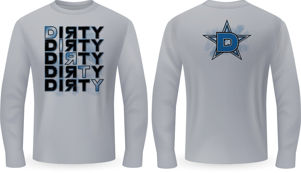 5 Dirtys, BLUE - PartialDye Streetwear