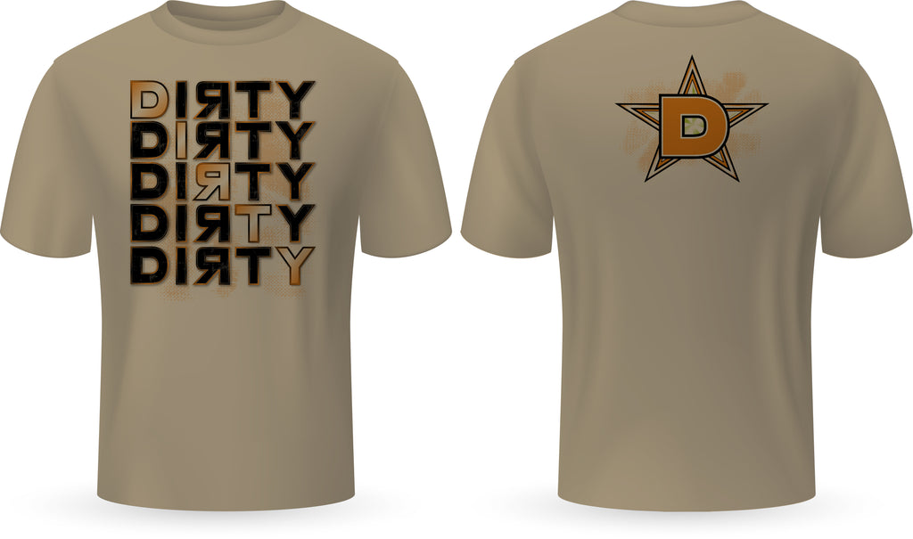 5 Dirtys, ORANGE - PartialDye Streetwear