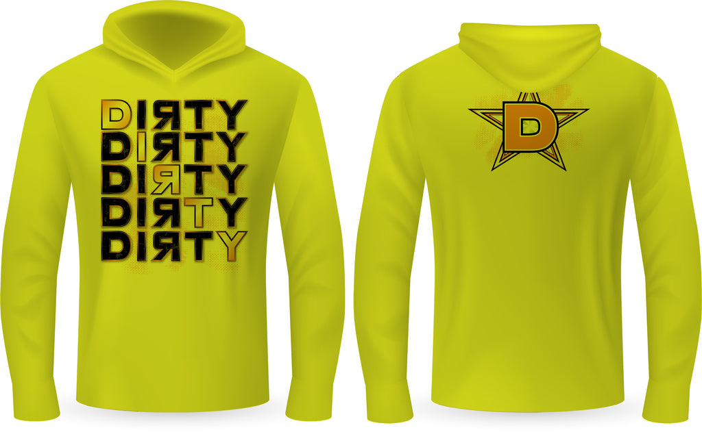 5 Dirtys, ORANGE - PartialDye Streetwear