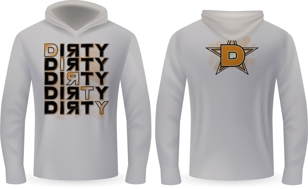 5 Dirtys, ORANGE - PartialDye Streetwear