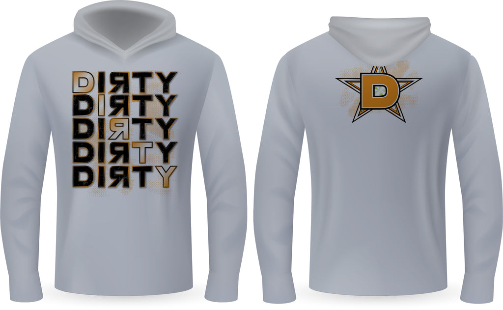 5 Dirtys, ORANGE - PartialDye Streetwear