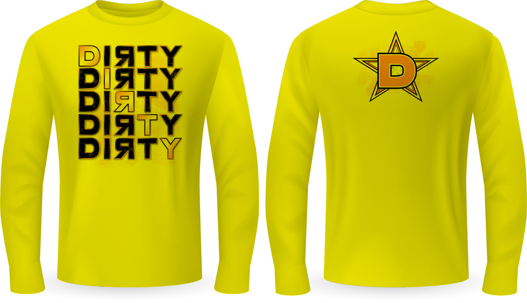 5 Dirtys, ORANGE - PartialDye Streetwear