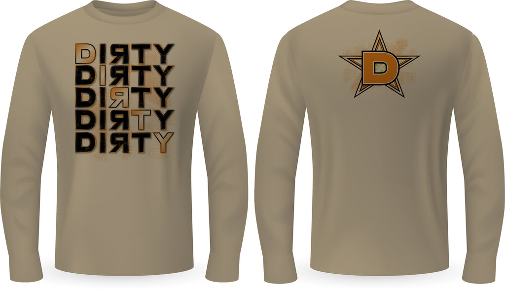 5 Dirtys, ORANGE - PartialDye Streetwear