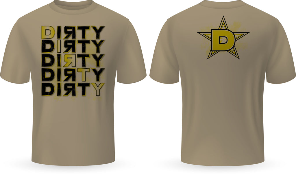 5 Dirtys, YELLOW - PartialDye Streetwear