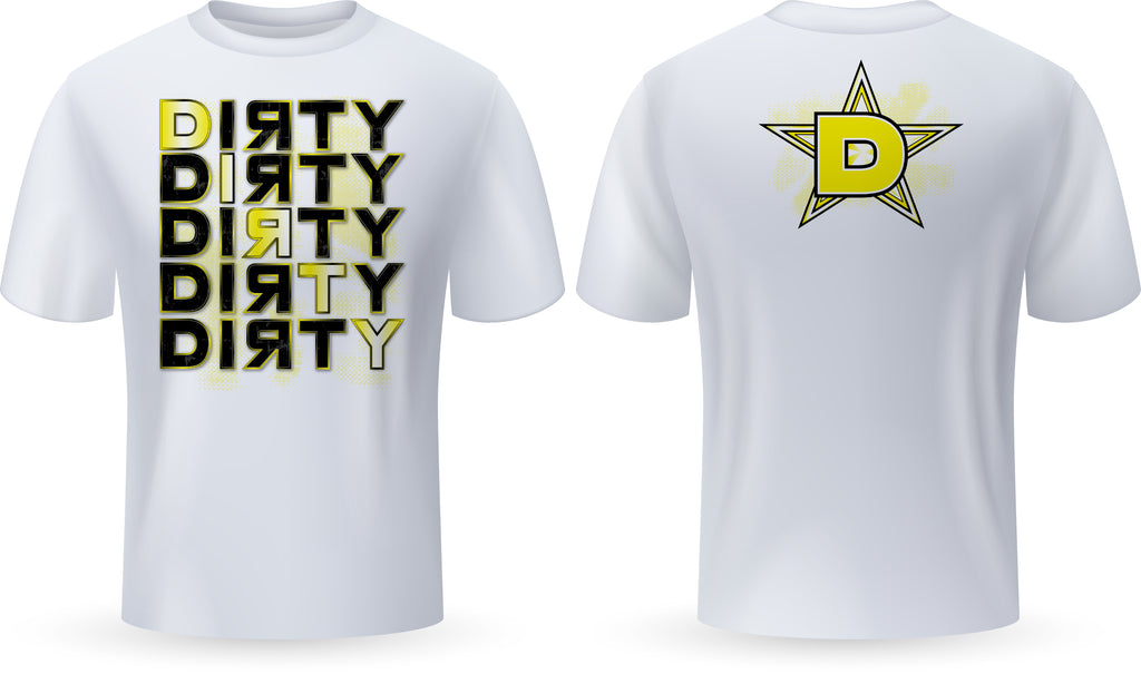 5 Dirtys, YELLOW - PartialDye Streetwear