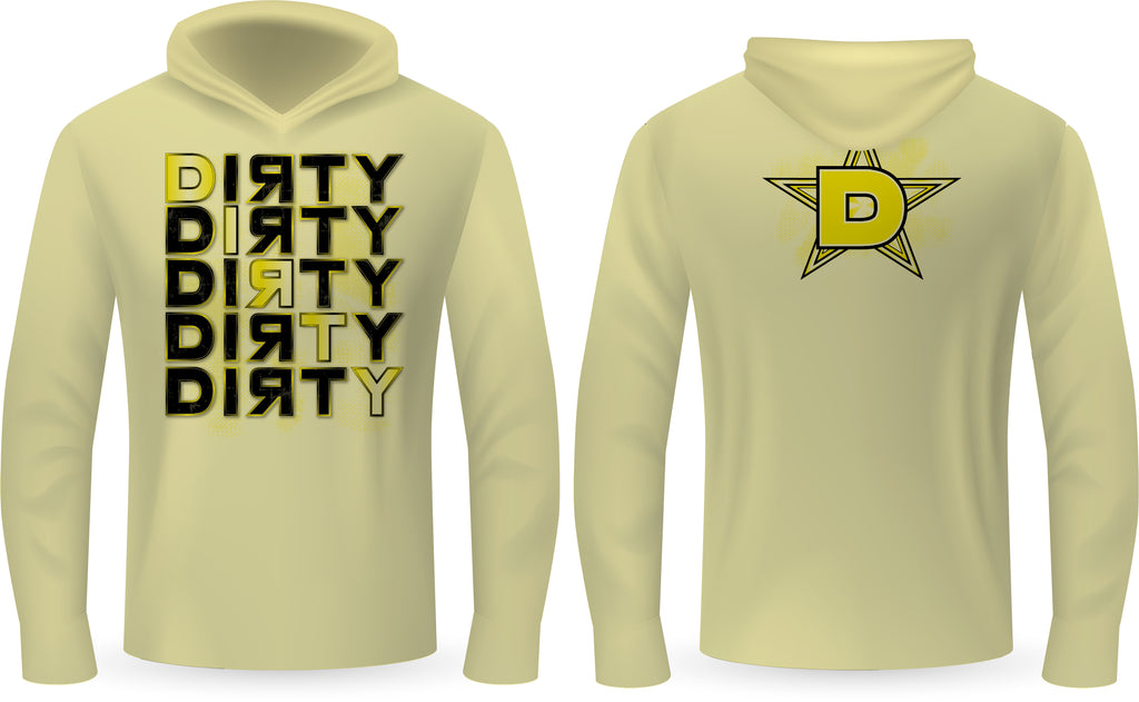 5 Dirtys, YELLOW - PartialDye Streetwear