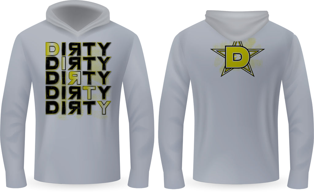 5 Dirtys, YELLOW - PartialDye Streetwear