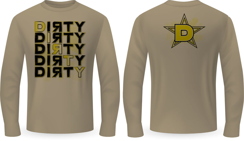 5 Dirtys, YELLOW - PartialDye Streetwear