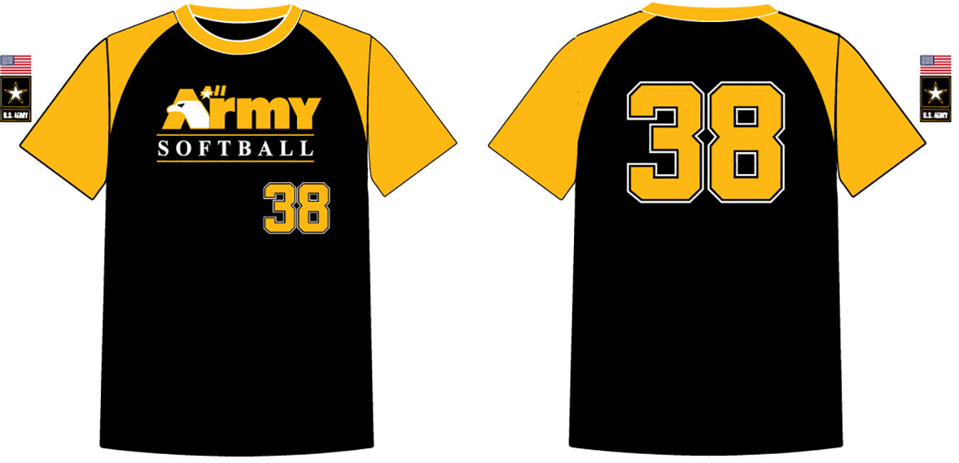 Army Softball Custom Full Dye Jersey Dirty Sports Wear