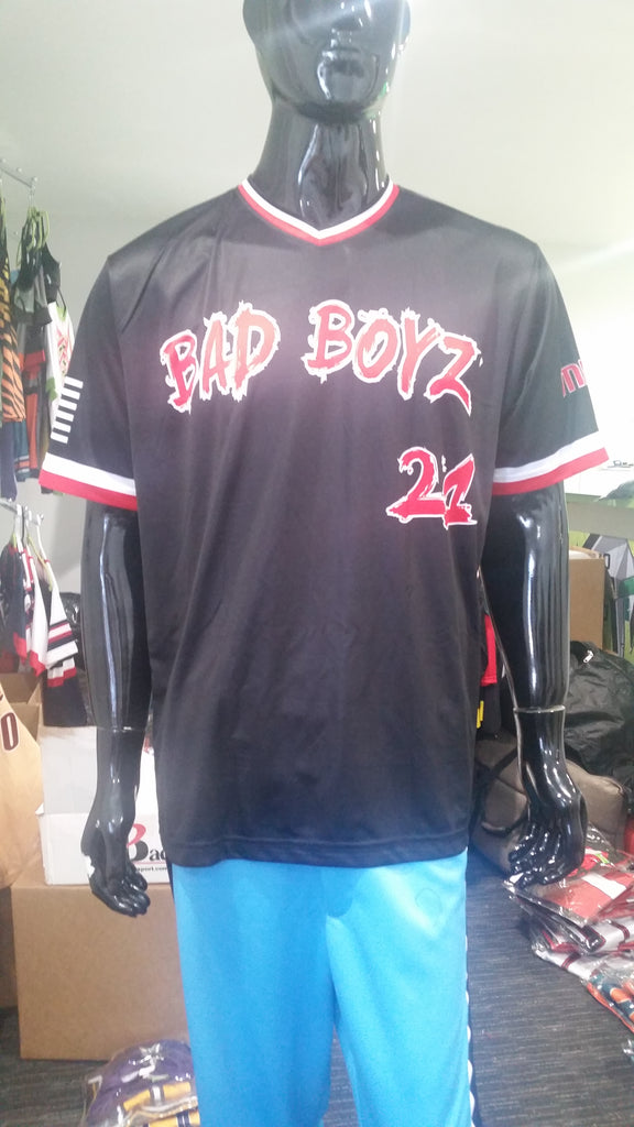 Bad Boyz, Black - Custom Full-Dye Jersey