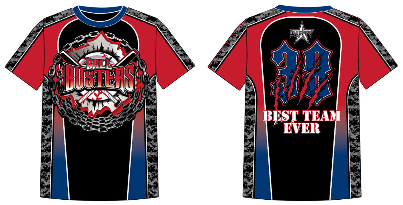 Ball Busters - Custom Full-Dye Jersey - Dirty Sports Wear