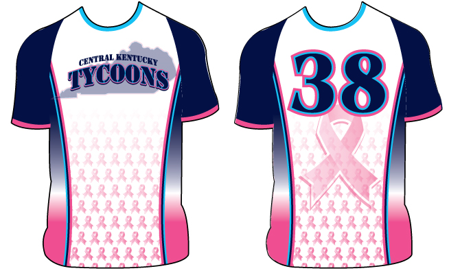 Central Kentucky TYCOONS - Custom Full-Dye Jersey