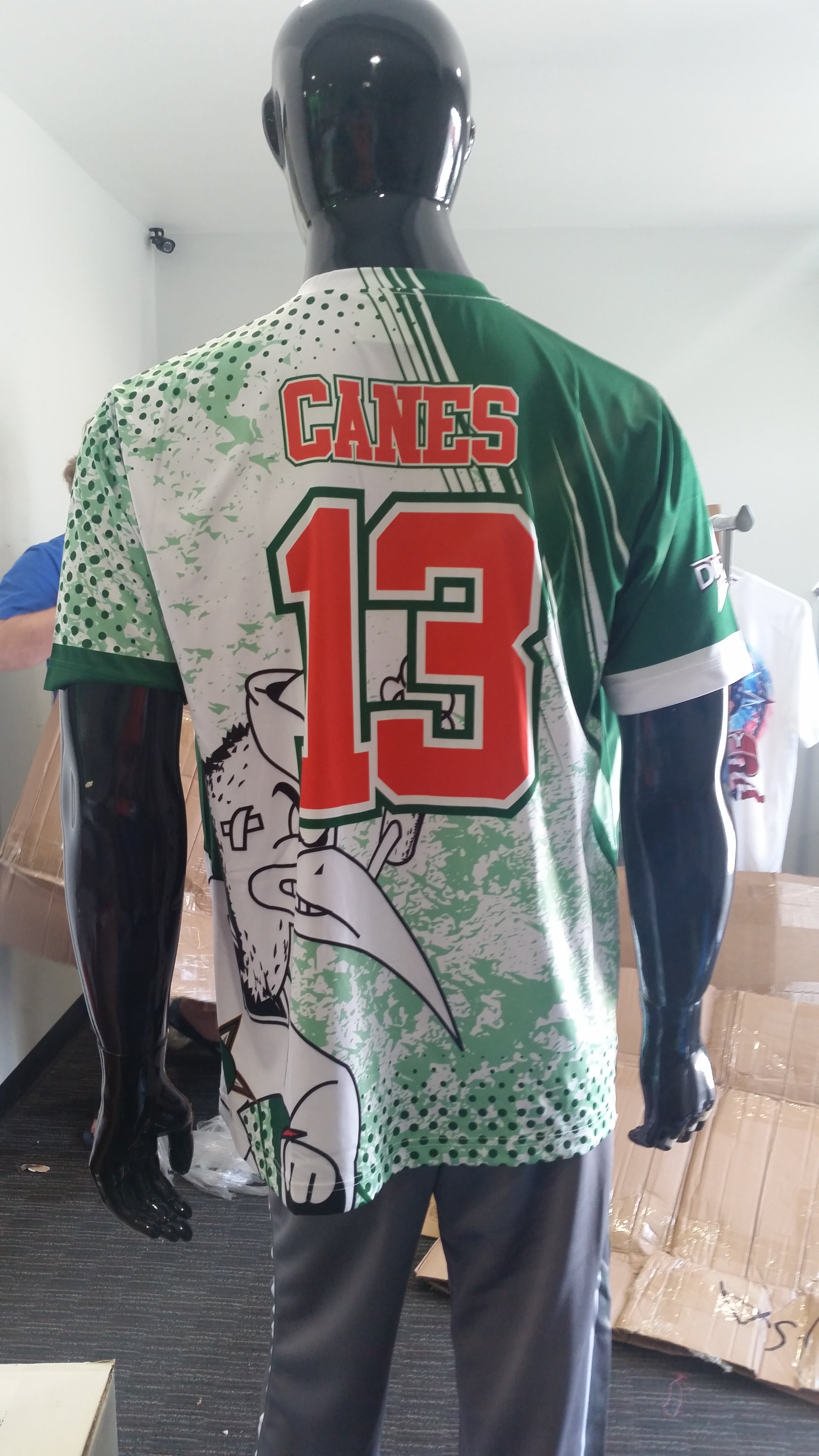 Canes jersey top