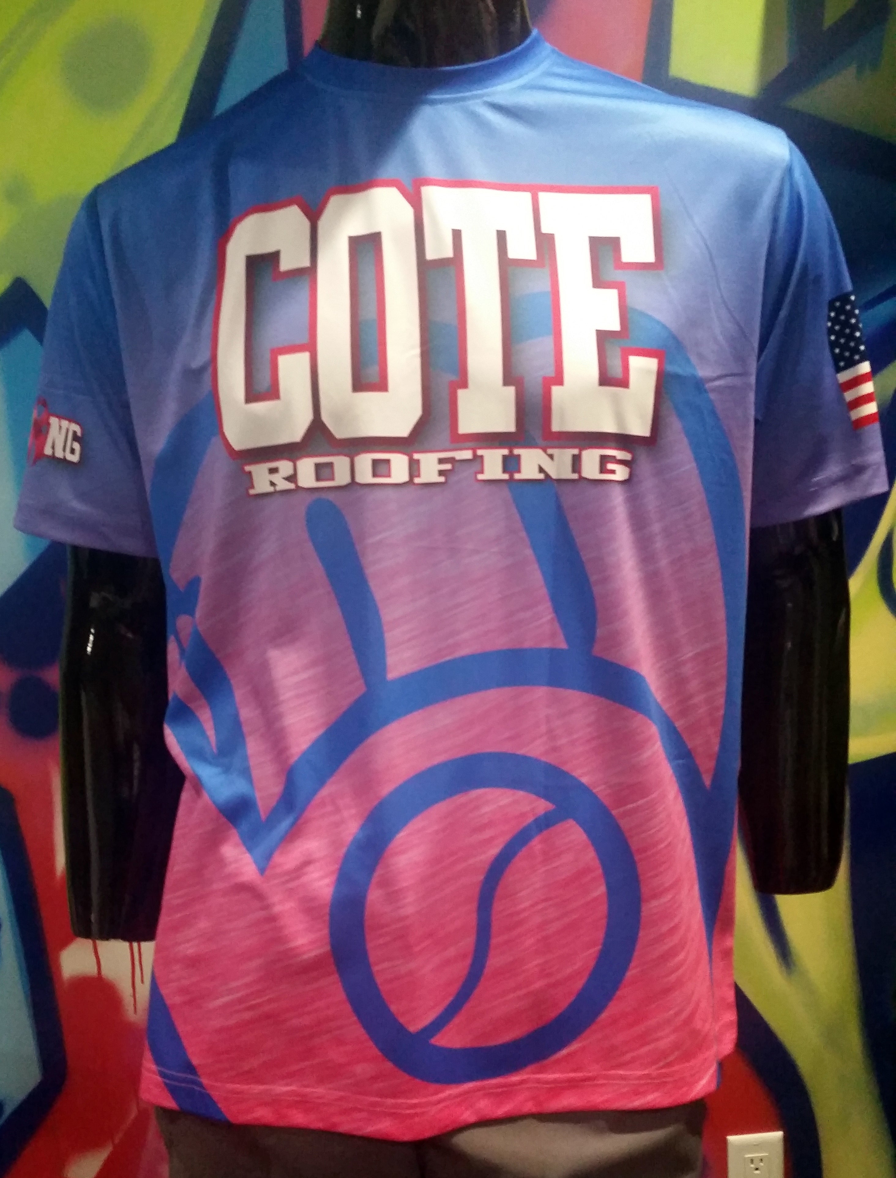 Cote Roofing - Custom Full-Dye Jersey - Dirty Sports Wear