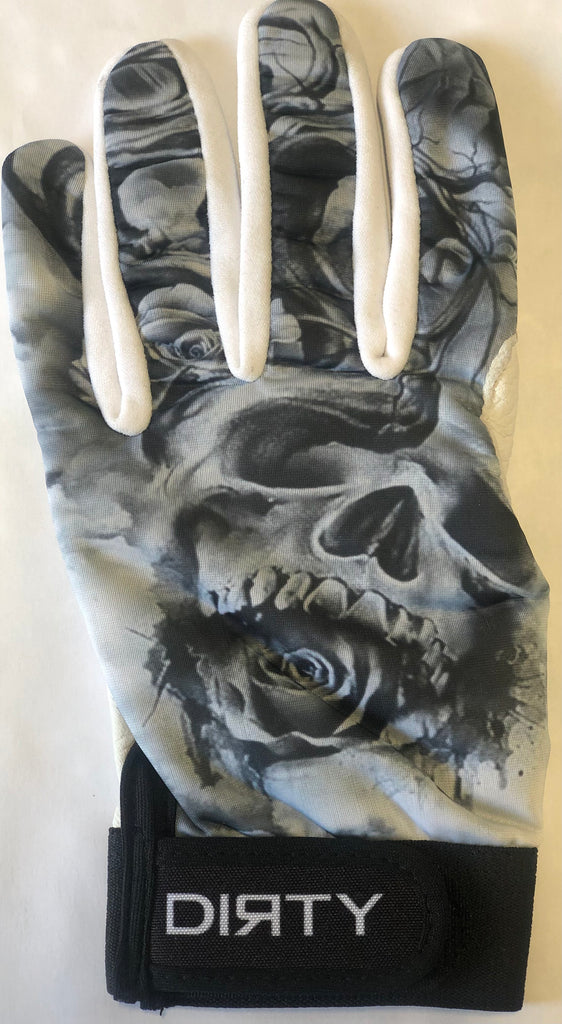 DIRTY SPORTS, BATTING GLOVES - DAY OF THE DEAD