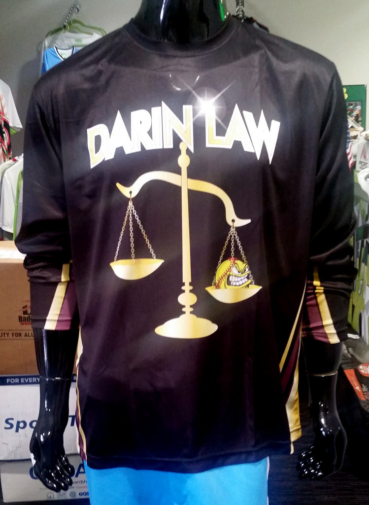 Darin Law, Long Sleeve - Custom Full-Dye Jersey