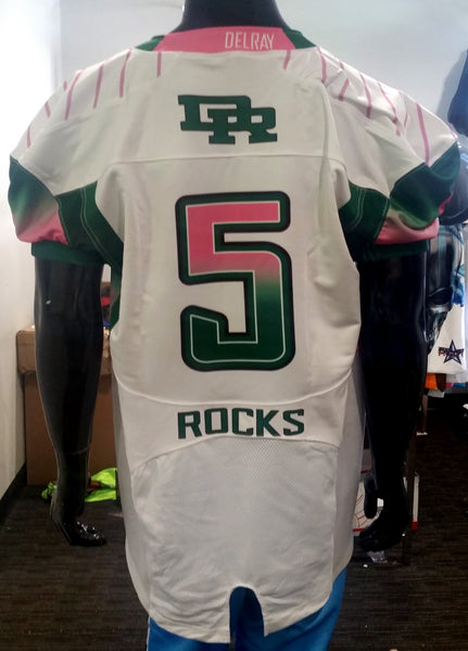 Delray Rocks Delray ROCKS, Football - Custom Full-Dye Jersey - Dirty Sports Wear