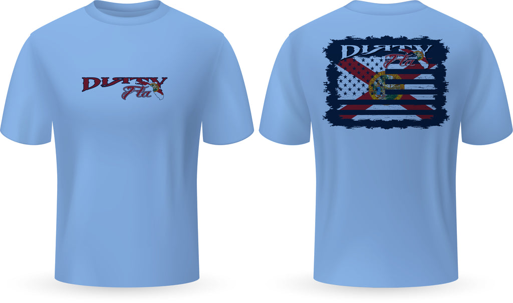 Dirty FLA State Flag - PartialDye Streetwear