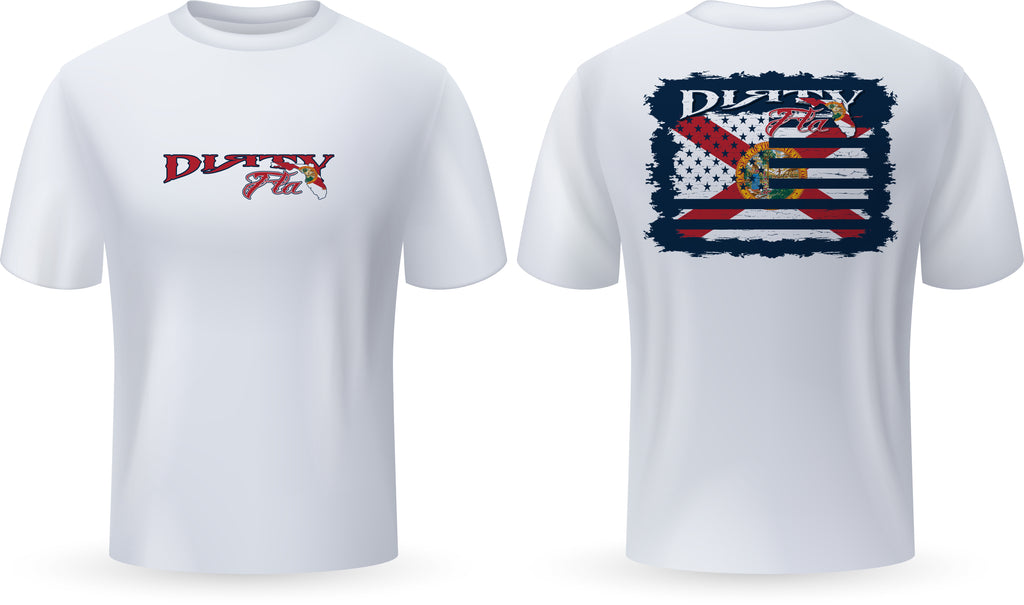 Dirty FLA State Flag - PartialDye Streetwear