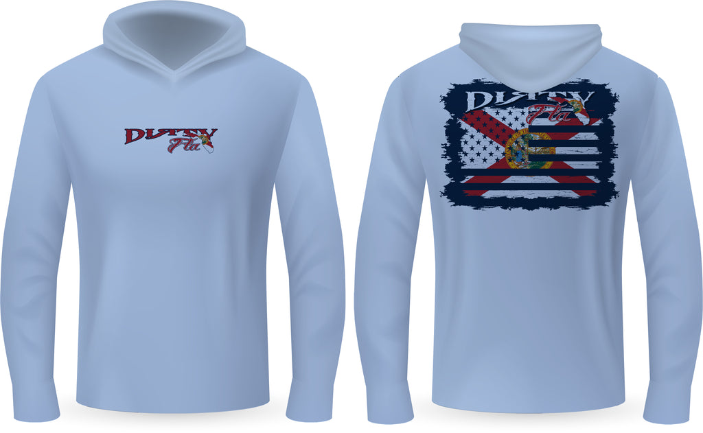 Dirty FLA State Flag - PartialDye Streetwear