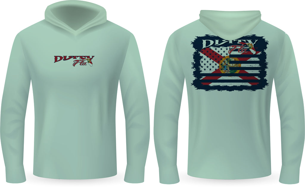 Dirty FLA State Flag - PartialDye Streetwear