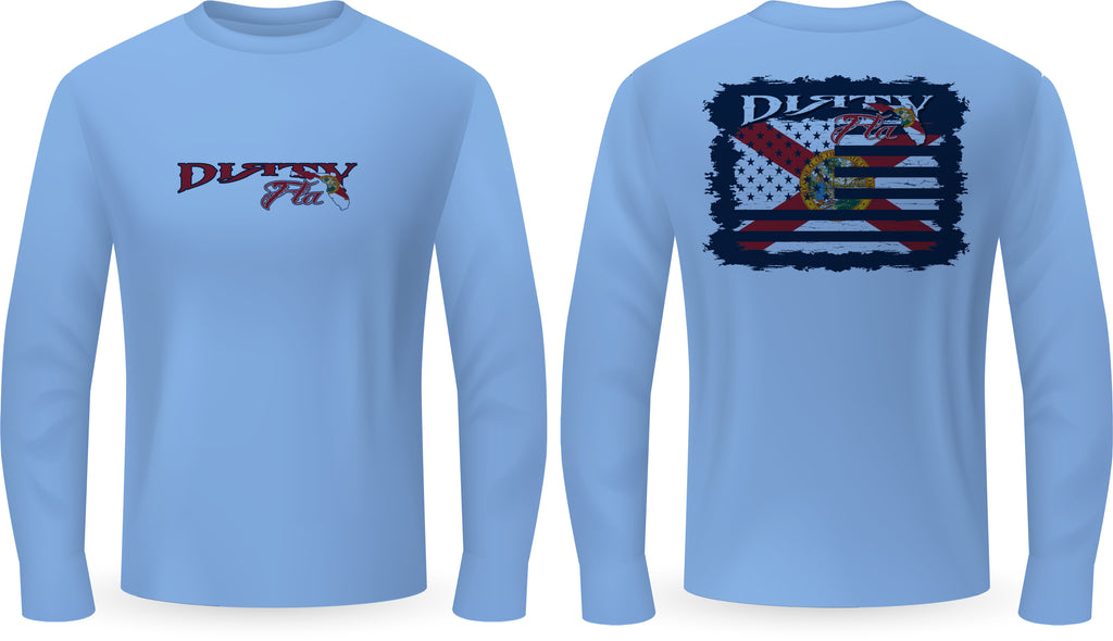 Dirty FLA State Flag - PartialDye Streetwear