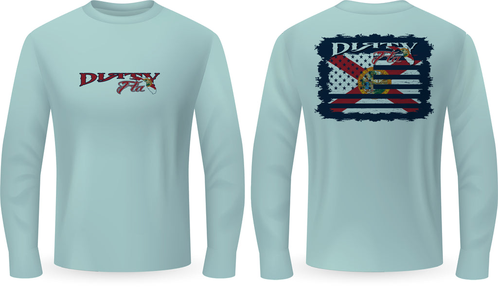 Dirty FLA State Flag - PartialDye Streetwear