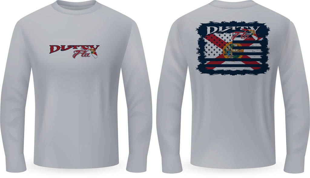 Dirty FLA State Flag - PartialDye Streetwear