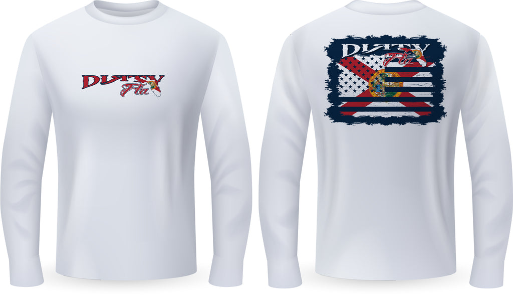 Dirty FLA State Flag - PartialDye Streetwear