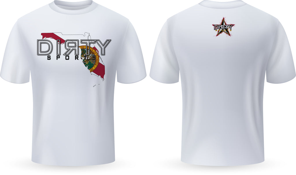 Dirty Florida State Flag Cutout - PartialDye Streetwear