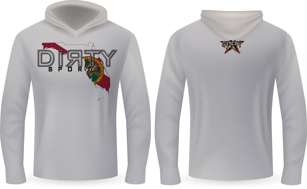 Dirty Florida State Flag Cutout - PartialDye Streetwear